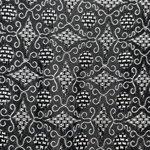 Vintage LongHorn by Niver Western Wear Crop Jacket Top Silver Gray Pewter Clasps - Picture 6 of 11